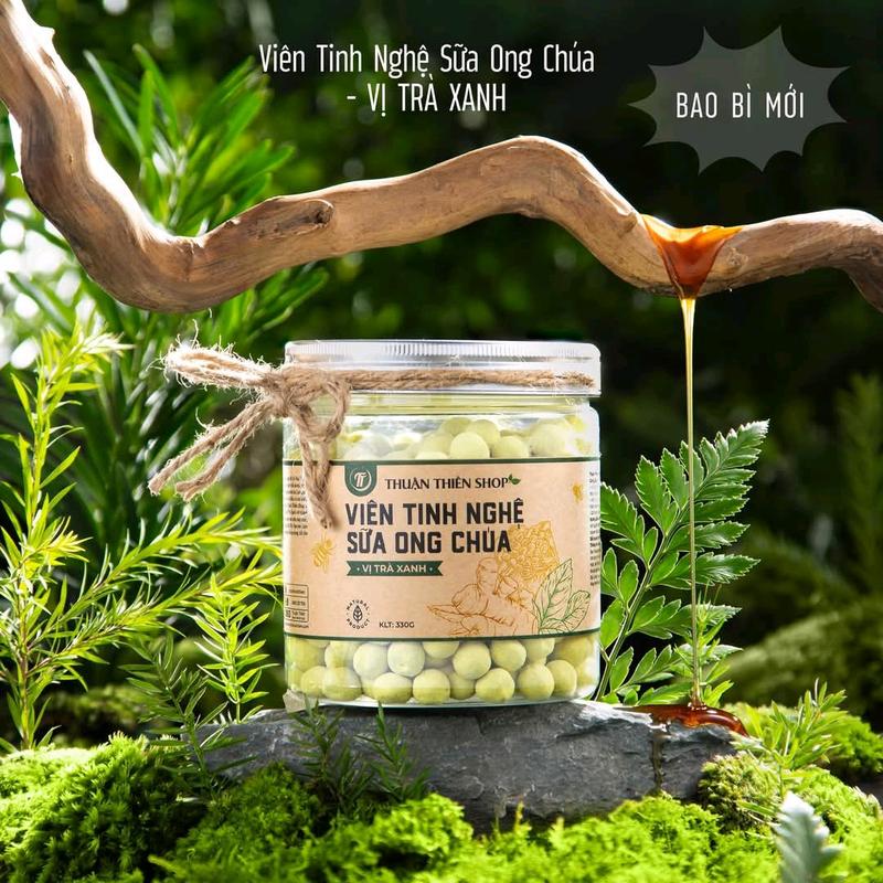 VIÊN TINH NGHỆ SỮA ONG CHÚA VỊ TRÀ XANH - THUẬN THIÊN