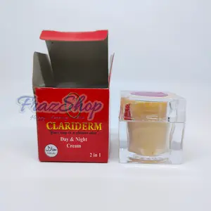 Krim Clariderm 2in1 Untuk Siang dan Malam Pencerah Wajah