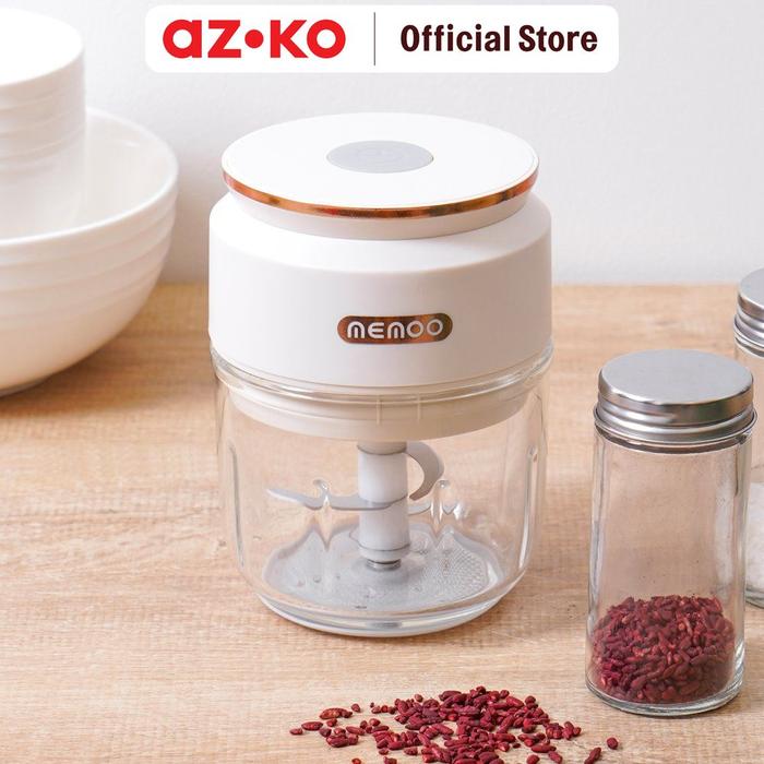 Gambar MEMOO 300 ML MINI CHOPPER RECHARGEABLE dari AZKO ID Kota Administrasi Jakarta Pusat Tokopedia