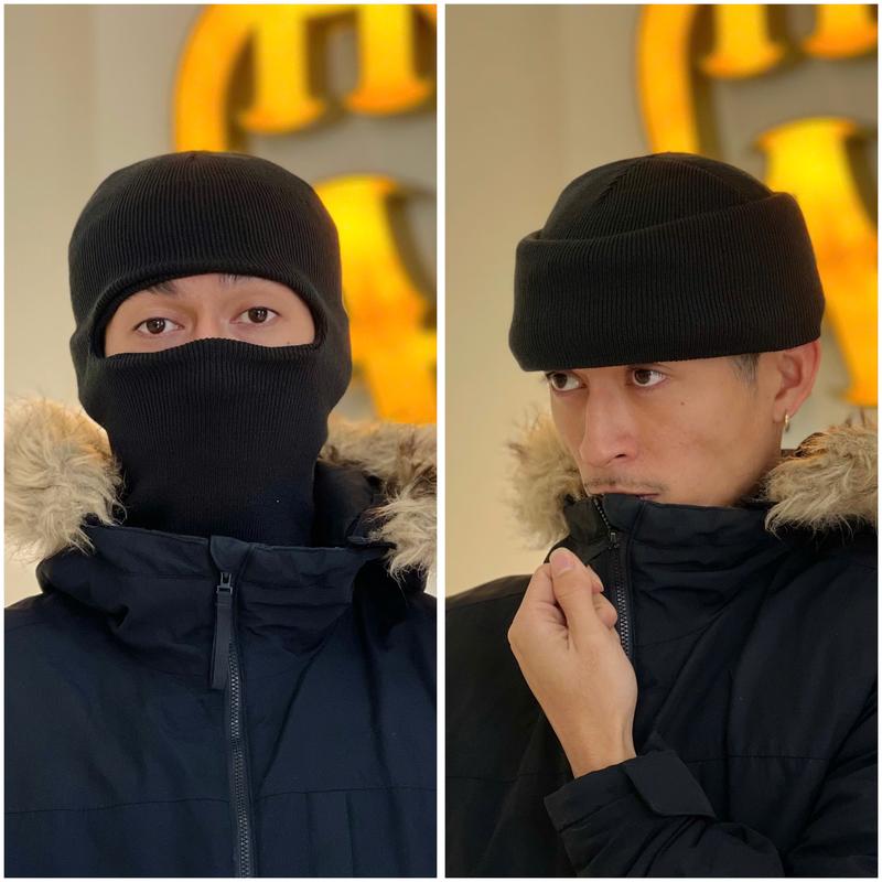 Mũ Len HUCA - BALACLAVA Mùa Đông 2 Kiểu Đeo - Mặt Nạ 2 Trong 1 - Mũ Trùm Kín Mặt Nam Nữ Sport Fish - Chống Gió và Giữ Ấm Hiệu Quả Phụ Kiện Nón Đội Đầu