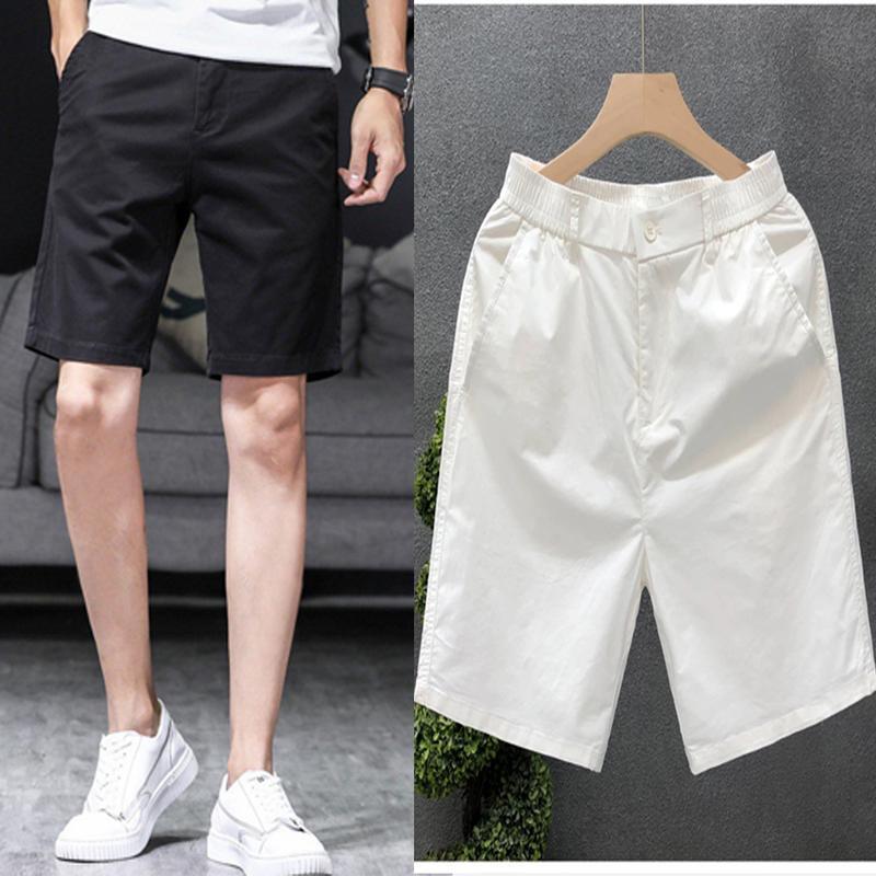  Quần Short Kaki Nam quần kaki ngắn cạp khuy lưng thun slimfit trẻ trung năng động 