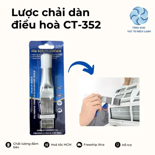 Lược nắn tản nhiệt điều hòa lược chải dàn máy lạnh - Lược chải dàn máy lạnh - Lược chải dàn điều hoà Làm Sạch 0
