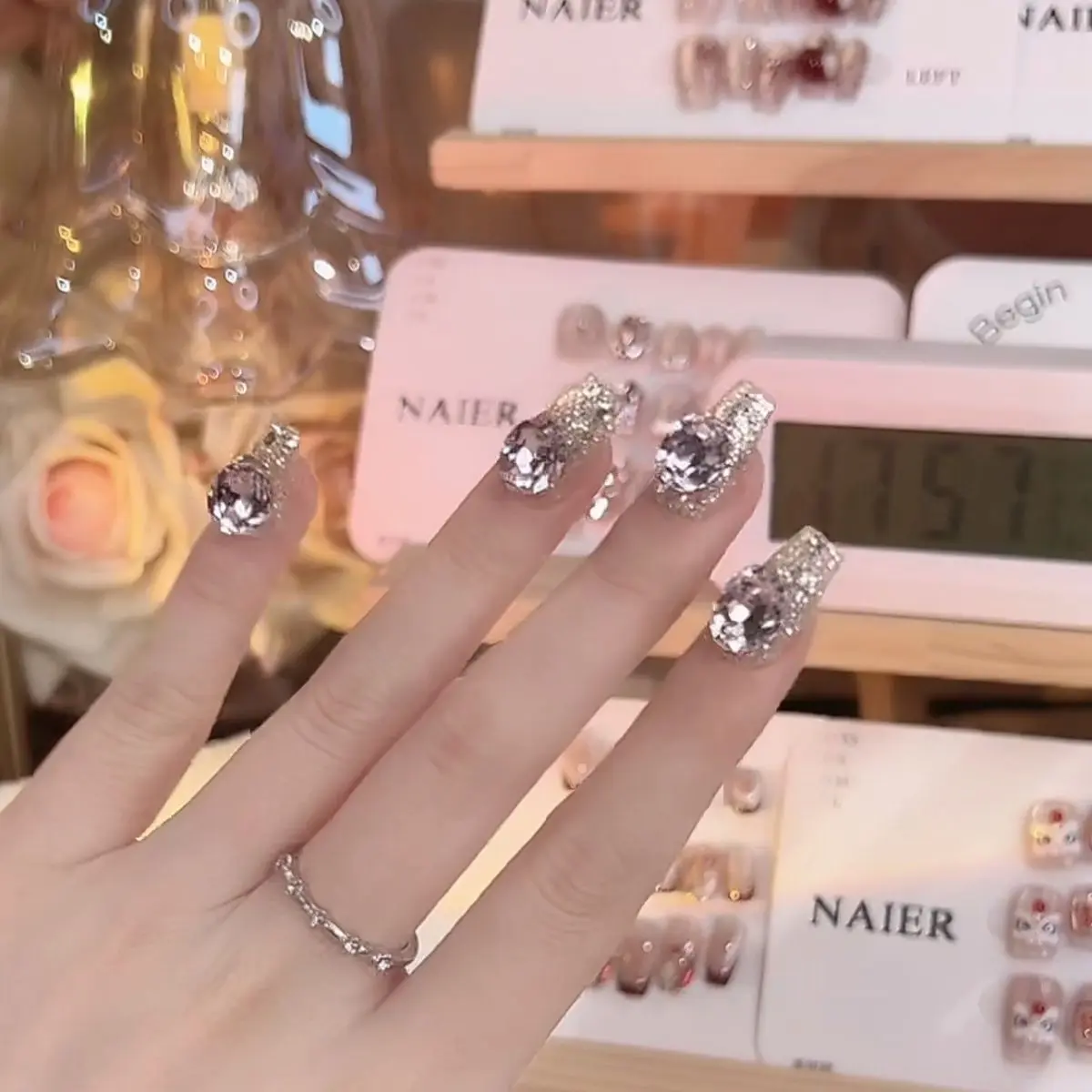 Wearing armor,Spring and summer trends,Removable,Nail art whitening