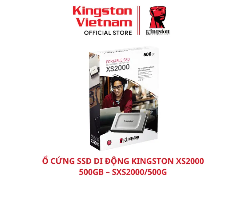 Ổ CỨNG SSD DI ĐỘNG KINGSTON XS2000 – SXS2000|500G|1000G|2000G 0