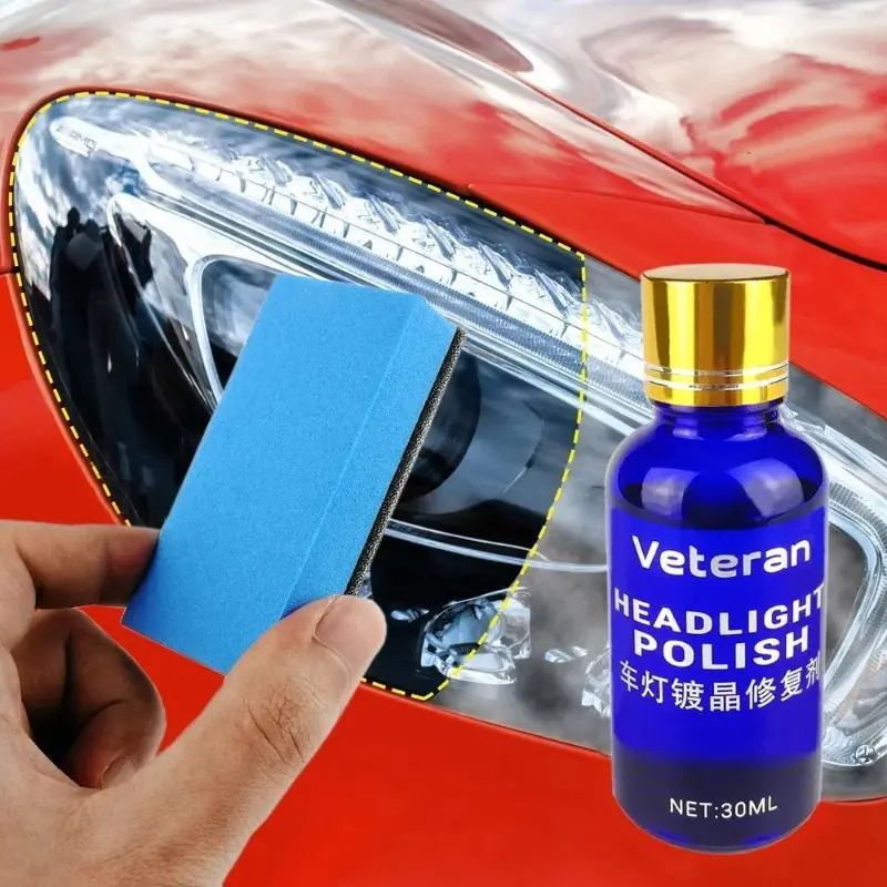 Get Your Car Looking Like New Again with Our 30ML Headlight Polishing Liquid