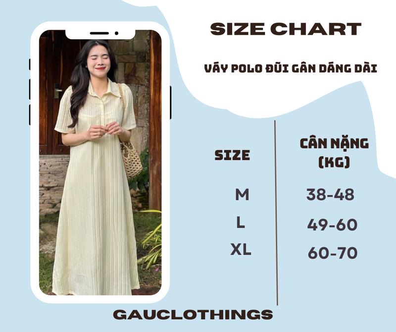 Product Introduction of Váy sơ mi nữ cổ đức dáng dài váy polo dáng dài chất liệu đũi gân dáng dài kèm váy 2d 6 màu siêu xinh 40-70kg 0