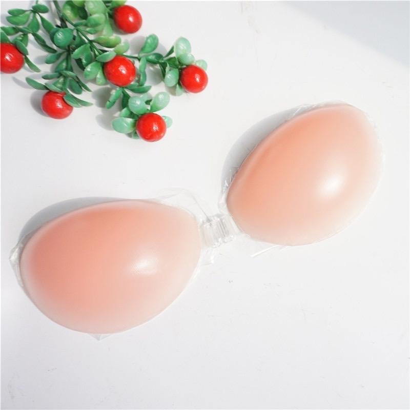 Áo ngực dán silicon( có dây trong) độn 3cm - ADP áo  lót mieng  dan