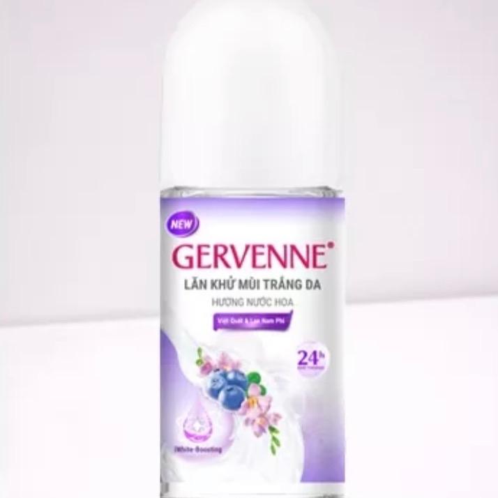 (Chọn Mùi) GERVENNE_ LĂN KHỬ MÙI GERVENNE CHO NỮ 50ML Không chứa silicon Hữu cơ Axit amin Không mùi Gỗ Vị trái cây Có hoa Khử Mùi Hôi Xịt Thơm 3