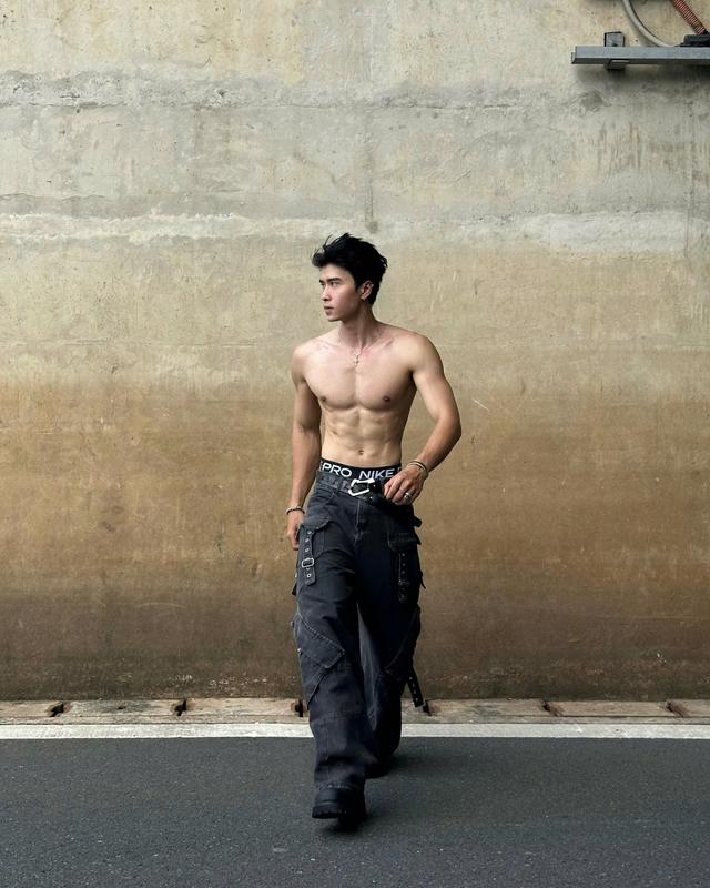 Quần jeans unisex local brand HUGU -FENCIN - chất liệu denim, form rộng, wash túi hộp, nút kim loại  Menswear Pants Có Túi quanjean nam Ong 3