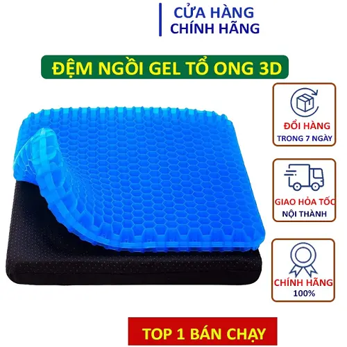 Đệm 3D thoáng khí thế hệ mới 2 lớp cao cấp lót ghế ngồi văn phòng mẫu mới 2022 5