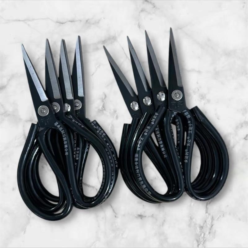 Combo  8 Cây Kéo Lưỡi Thép Cán Đên Cực Bén Dài  20cm (Kéo Làm Bếp ,Kéo Cắt Đồ Ăn ,Kéo Làm Cá ) Hàng Đẹp bền