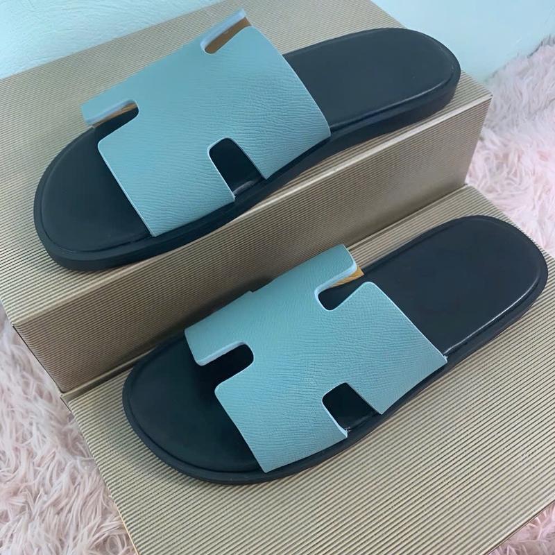 Dép Chữ H Fom like màu xanh cốm đế fip quai dày 4li . Bao đổi size . Quai chắc chắn Slipper DéP Đế Bằng 0