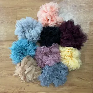 SCRUNCHIE TILE SEDANG IKAT RAMBUT CEPOL TILE Anti Pusing Premium (IQRI HIJAB)