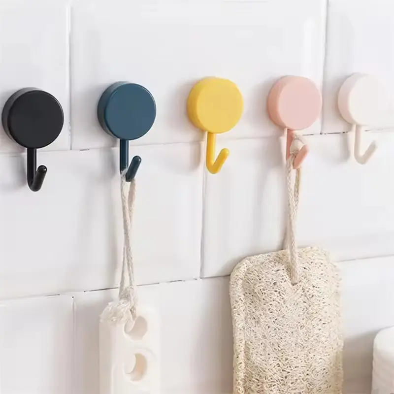 5 PCS Gantungan Tempel Dinding Hook Makaron Serbaguna Minimalis 0