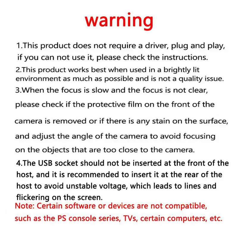 Full HD 1080P Webcam, Auto Focus Webcam with Microphone, USB Web Camera for Video Calling, Compatible with Skype, Zoom, FaceTime, Hangouts, PC/MAC/Laptop/Macbook/Tablet 2