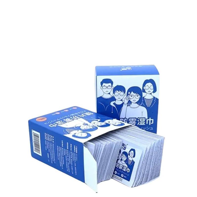 Combo 3 Hộp Khăn Lau Nano Chống Mờ, Chống Bám Hơi Nước, Đeo Khẩu Trang, Chống Bụi Bẩn Mắt Kính