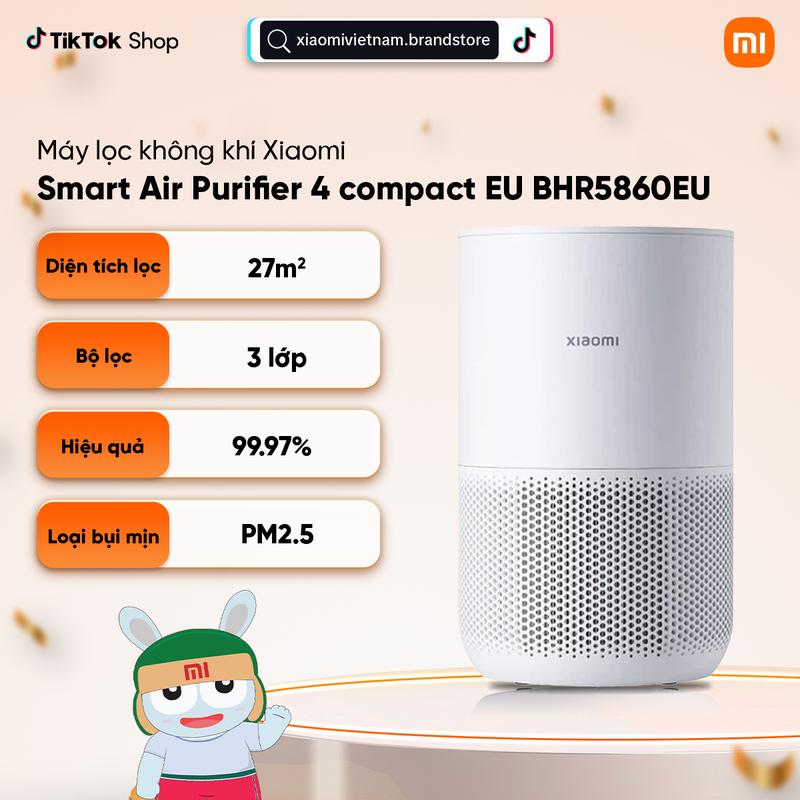 Máy lọc không khí Xiaomi Smart Air Purifier 4 Compact EU BHR5860EU