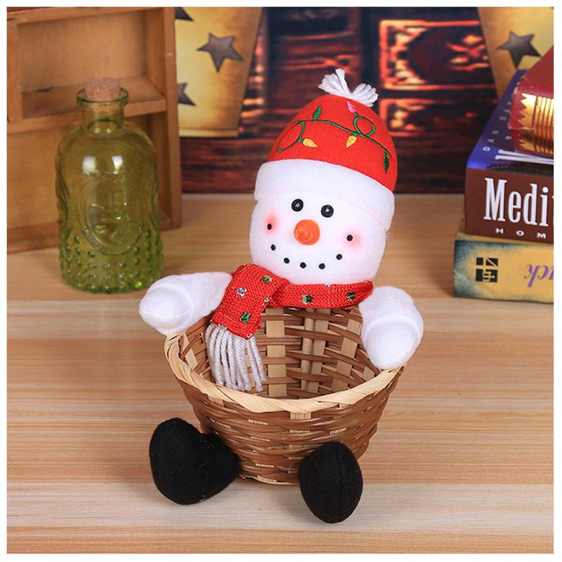 Product Introduction of Giỏ Kẹo Giáng Sinh, Giáng Sinh Vui Vẻ, Ông Già Noel, Người Tuyết, Hộp Đựng Đồ Ăn Nhẹ, Hộp Giáng Sinh, Năm Mới, Đồ Trang Trí Tiệc 17
