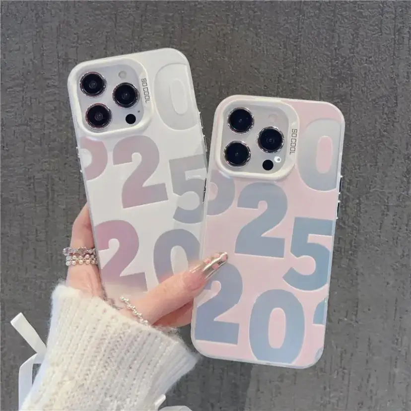 Ốp Điện Thoại, Dành Cho iPhone 11, 7 / 8 Plus / Xr / 12 / 13 / 14 / 15 / 16 Và Pro Max, Thời Trang, Hợp Xu hướng Và Vui Nhộn, Không Thấm Nước Và Chống Sốc, Ốp Di Động, Ốp Bảo Vệ Điện Thoại Di Động, Bao Gồm Phụ Kiện,Mẫu kỹ thuật số 2025,năm mới