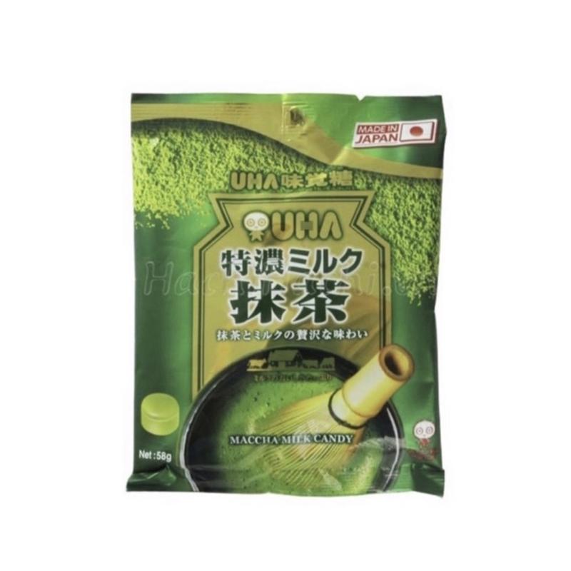 [DATE: 08/2026] KẸO TRÀ XANH UHA NHẬT BẢN - GÓI 58GR
