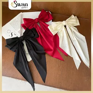 Jepitan Pita Coquette Besar Jepit Rambut Wanita Korean Hairclip Ribbon Accessories