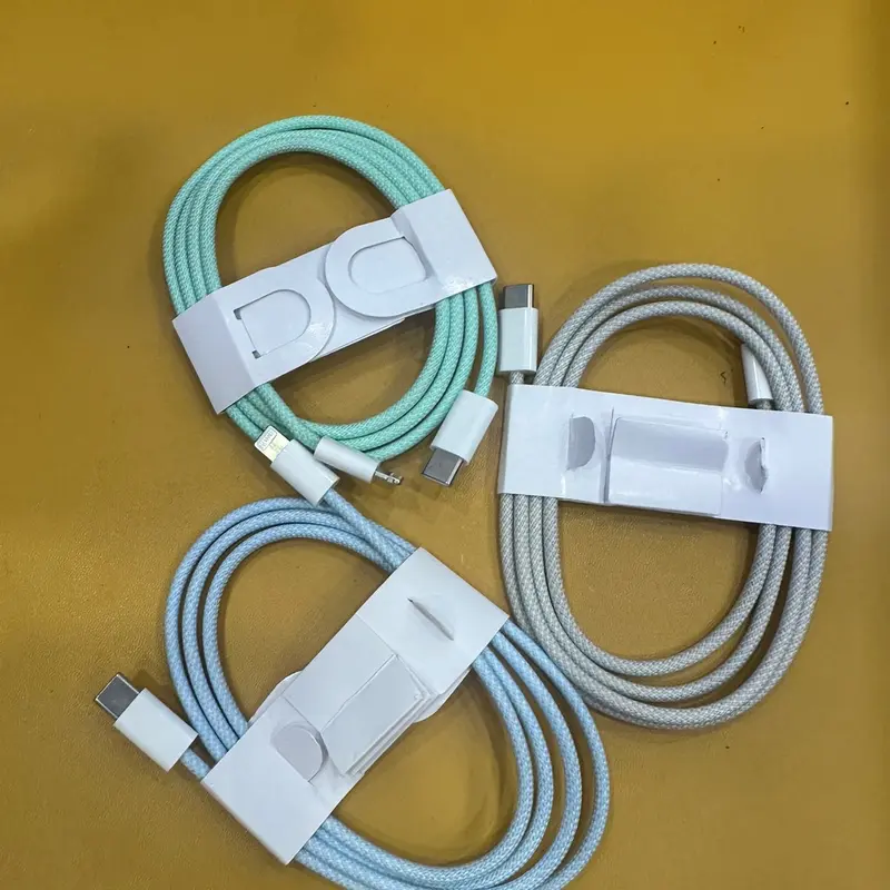 Dậy sạc bọc dù siêu bền- Giá Rẻ cho iPhone 11 PM đổ lại Nhựa DÂY SẠC 15W Phụ Kiện cáp sạcnhanh 20w 2