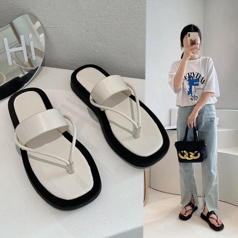 Product Introduction of keouge92 Dép Kẹp Cao Cấp Kết Hợp Quai Ngang Đế Bằng 2.5cm hàng chuẩn 20