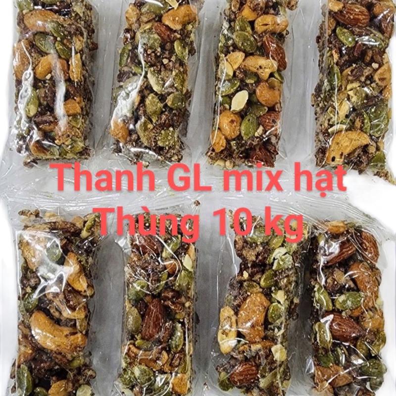  1KG Thanh gạo lức mix hạt - Chứa Omega 3  Food Ăn Vặt Snack Thức Ăn Candy 