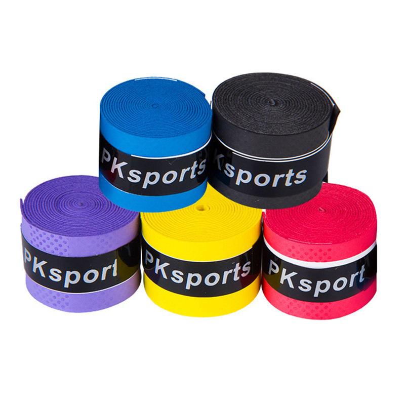 Product Introduction of Breathable Tennis Racket Fishing Rod Wrap Tapes Grip Racket Grip Tapes Belt Non-Slip Badminton S0R6 36
