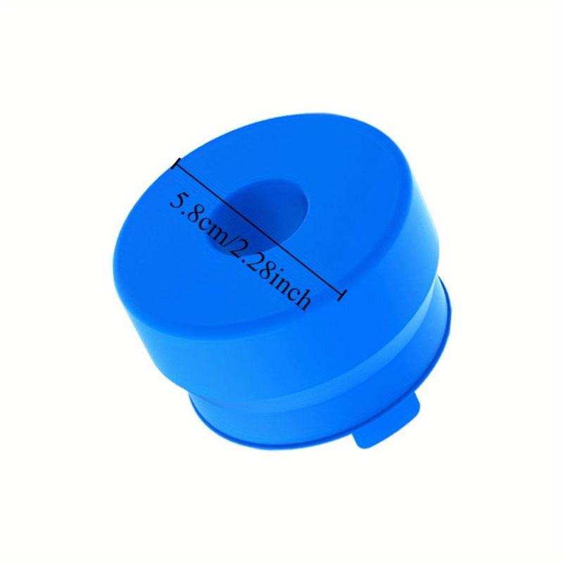 Product Introduction of 5 Gallon Water Jug Cap, 3 Counts Reusable Food Grade Silicone Replacement Tops Cap, Reusable Water Bottle Dispensers for Home Dormitory School Outdoor Camping Picnic 1