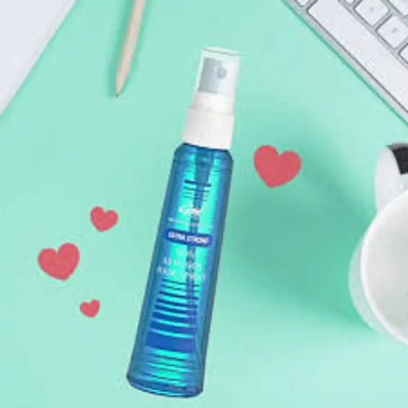 Good-I Hair Styling Spray Extra Strong Non Aerosol 90ml / 200ml Refill Mousse Pomade Hijab 1