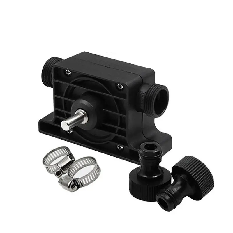 Micro Hand Drill Pump, 1 Count Manual Self-priming Pump, Portable Water Pump, Centrifugal Pump, Suitable for Home Fish Tank, Car, Garden 6