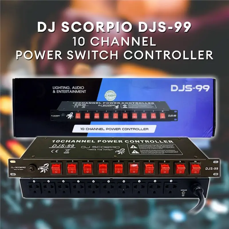 10 Channel Power Controller 10 Power Switch Controller