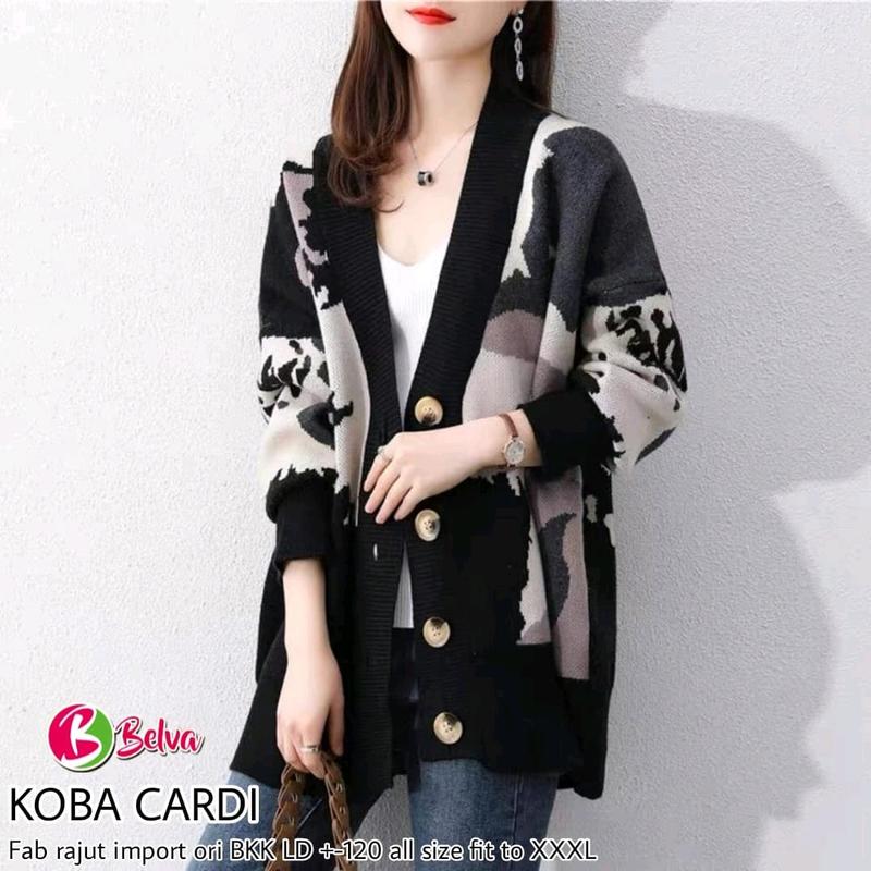 CARDI RAJUT IMPORT XXL -XXXL FREE SIZE ORIGIN BKK PRODUK KOBA CARDI 0