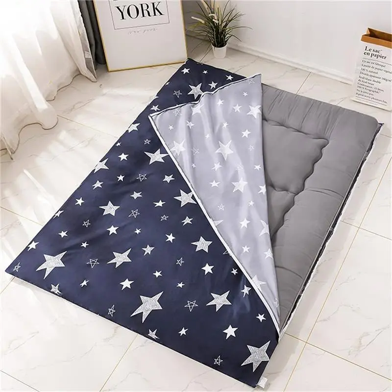 {Xiaoqian Home Furnishings} Ga nệm vỏ áo bọc nệm topper thun lạnh Ý và CottonPoly 2 mặt có khoá kéo 1m 1m2 1m4 1m6x2m 1m8x2m 4