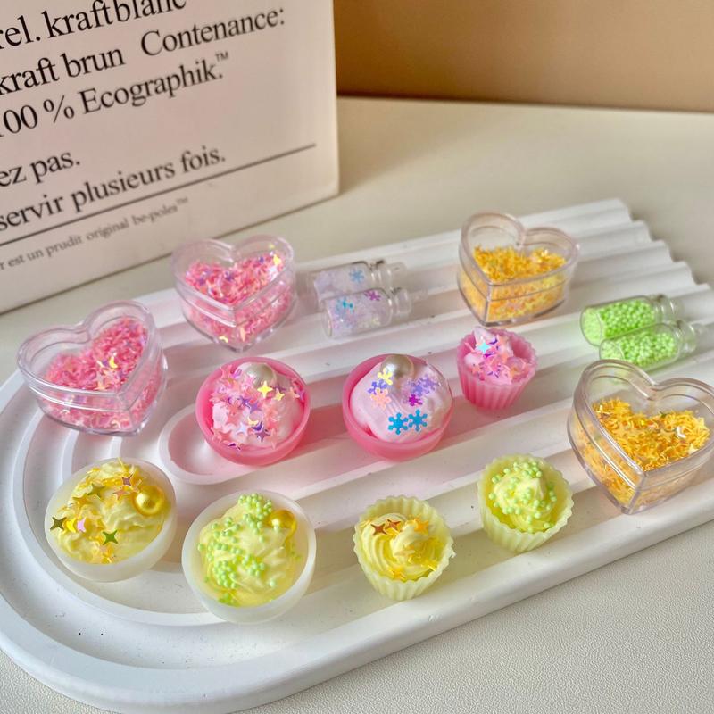 Product Introduction of Children's Stress Relief Toy Spring Butterfly DIY Cream Glue Cartoon Cute Children's Educational Handicraft Toy 0