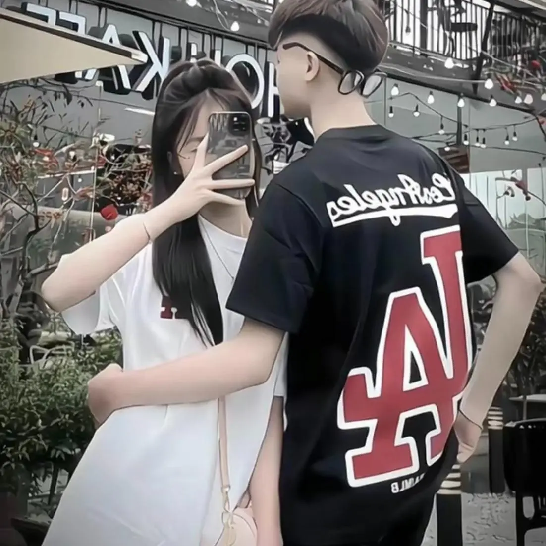 Áo phông LAAA mới hiện nay chất liệu vải dày dặn cottonn khô thấm hút mồ hôi 2024