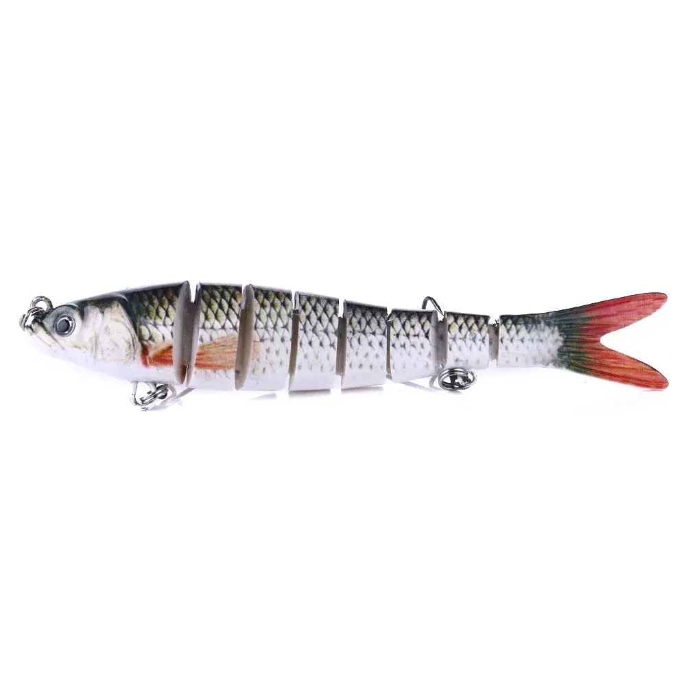 Simulation Joint Fishing Lure, False Realistic Baits with Hook, Faux Floating Bait for Saltwater Freshwater Fishing, Flyfishing, Solocamping, picnicaesthetic