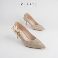 Gambar Viditi Sabrina Glitter 6 cm | Shoes | Sepatu Import Wanita | Hak Tinggi | Wedding | Wisuda | Seserahan | Hangout | Nikah | Sangjit | Prewed Heels dari viditi Kota Medan 5 Tokopedia