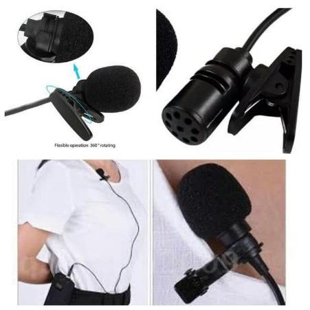 Mic Jepit Clip On Mic 3.5mm 3