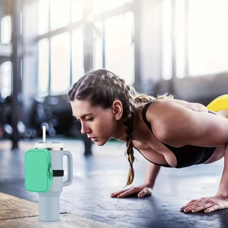 Product Introduction of Water Bottle Holder, Portable Handheld Storage Bag, Water Bottle Pouch for Outdoor Sports, Gym Bag for Running, Sports & Outdoor Accessories 5