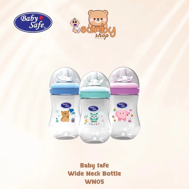 BabySafe Wide Neck Bottle WN05 250ml / botol minum susu anak bayi 0