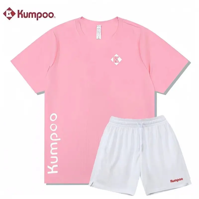Bộ Đồ Cầu Lông Kumpoo, Hàng Mới Về Mùa Hè, Dành Cho Nam Và Nữ, Nhanh Khô, Áo Phông Thoáng Khí, Thích Hợp Cho Các Sự Kiện Thể Thao, Quần Đùi Tập Luyện Thi Đấu, ngắn Tay, Phong Cách 2024 2