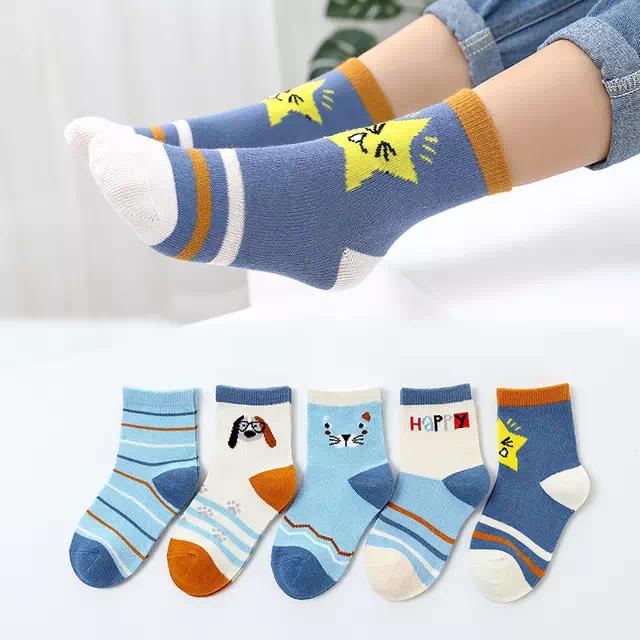 Product Introduction of ( 5 Pasang) Kaos Kaki Bayi Motif bayi laki-laki & prempuan 1-3 tahun 16