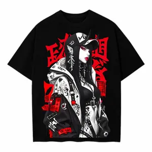 SCID Kaos Distro Anime Gothic Street Style - Bahan Cotton Combed 20s Premium, Oversize, Adem & Nyaman