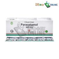 Gambar PARACETAMOL 500MG INDOFARMA STRIP 10 TABLET dari Apotek Yasfi Babelan Kab. Bekasi 2 Tokopedia