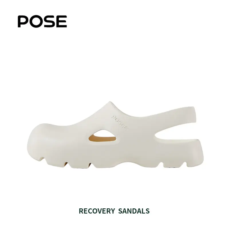 【Livestream】POSE Berry Nebula Dáng Đồng Sandal Đế Bằng  cong Dép xăng-đan Mềm mại Chống trượt Chống hôi Chống bẩn Tiện lợi Đi dạo phố Đi dạo phố Nam nữ Cặp đôi Chất lượng Dễ phối đồ Mùa hè Sản phẩm bán chạy P2707S