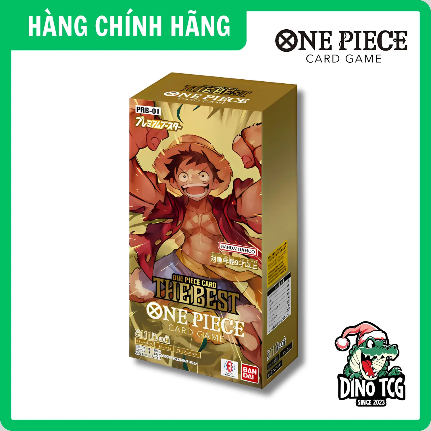 [DinoTCG][Hàng Sẵn] Hộp thẻ bài OnePiece Cardgame chính hãng Bandai  PRB-01