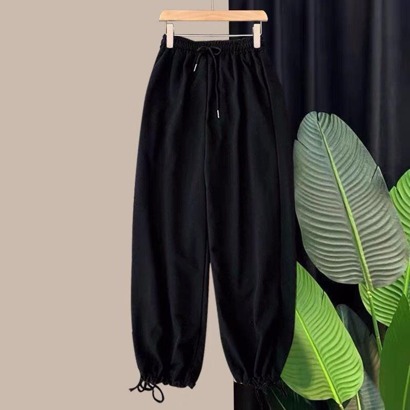 MIỄN PHÍ VẬN CHUYỂN SET áo hoodie Gấu trà sữa và quần bom chun, Áo nỉ chất đẹp không xù, thiết kế bo gấu trắng cá tính -Tuệ An-Fashion 4