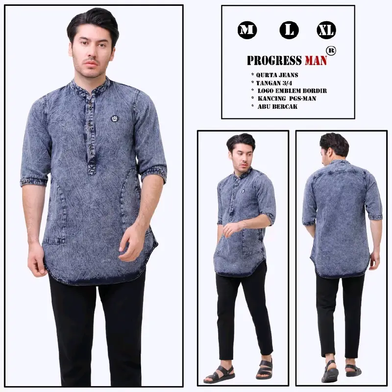 Baju Koko Jeans Prograsman Original 3